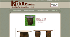Desktop Screenshot of kestellfurniture.com